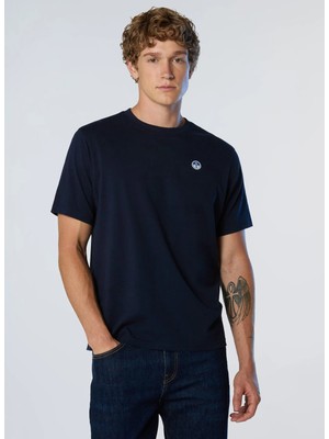 North Sails Koyu Lacivert Erkek T-Shirt NS0000692990