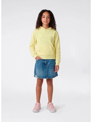 Champion Sarı Kız Çocuk Sweatshirt 405289
