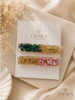 Yiora Premium Seri Ithal 2 Li Yan Toka Gold Yaldızlı