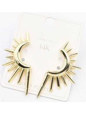 Ata Store Güneş Küpe - Altın