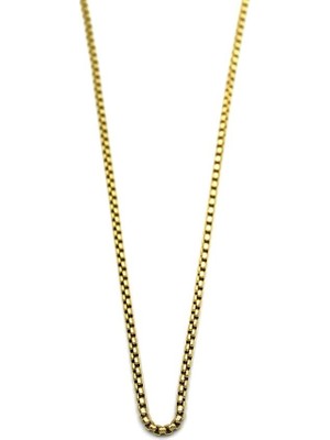 Ata Store Yılan Zincir Kolye - 45 cm - Altın