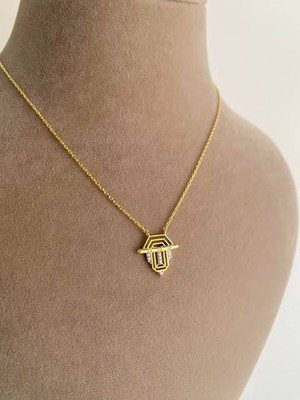 Liva Accessories Serenay Kolye, Kararmayan, Anti-Alerjik, Altın Işçiliğinde