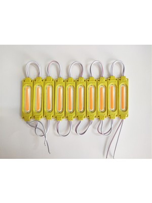 Replax Parmak Cob LED Turuncu 24 Volt Su Geçirmez 10,lu 3m Bantlı Kesilebilir 0409979