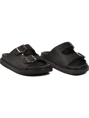 Pierre Cardin PC-54687 Z Siyah Kadın Terlik
