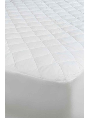 MYCEY 200X200 cm Sıvı Geçirmez Fitted Kapitoneli Yatak Koruyucu Alez Çift Kişilik