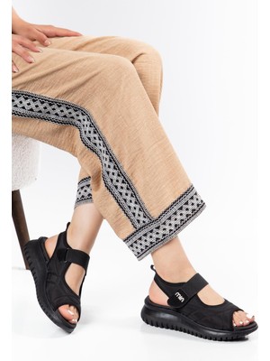 Suins Shoes Suins Drea Model Lastik Bantlı Sandalet