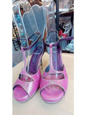 Lo Mejor Shoes Renkleriyle Sofistike Tasarımıyla 8.5 cm 13 Pont Topuk Boyu Dans, Tango ve Abiye Ayakkabı