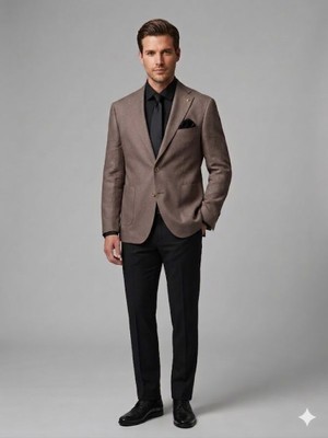 Centilmen Havan Erkek Slim Fit Günlük ve Klasik Blazer 2V26F0054