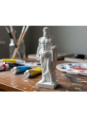 By Ektiren Yunan Tanrı Heykeli Biblo / Dekoratif & Hediyelik