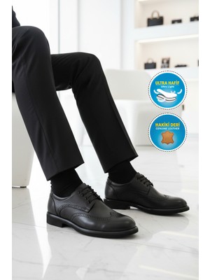 Ayakmod Premium 2075 M Siyah Erkek Klasik Ayakkabı