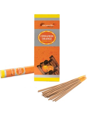 Aromatika Tarçın ve Portakal Aromalı Çubuk Tütsü
