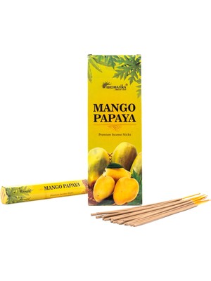 Aromatika Mango ve Papaya Aromalı Çubuk Tütsü