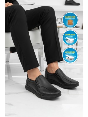 Ayakmod Premium 505 M Siyah Erkek Klasik Ayakkabı