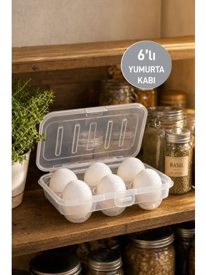 Selka Home Selka 6'lı Yumurta Kabı