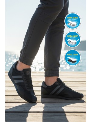 Walkway 2001 Tares M Siyah-Gümüş Erkek Spor Ayakkabı