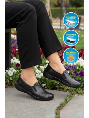 Ayakmod Premium 44404 Z Siyah Kadın Günlük Ayakkabı