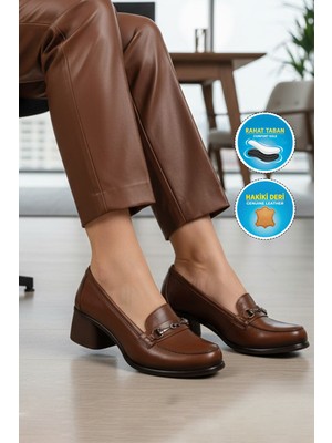 Ayakmod Premium 44259 Z Taba Kadın Günlük Ayakkabı
