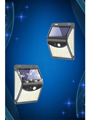 Marsilyan Solar Sensörlü Duvar Lambası Bahçe Lamba 20 LED Işık