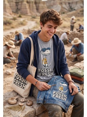 Durak Reklam Fossil Fresh tasarımı Ütü ile yapılabilinen tekstil DTF Baskı