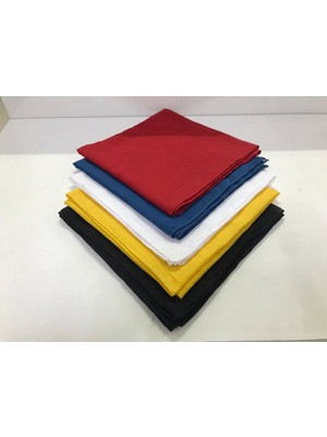 Store Tek Renk 5'li Set Rengarenk Yazmalar