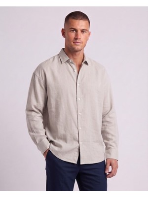 Cliento Oversize Modal Smart Casual Erkek Gömlek