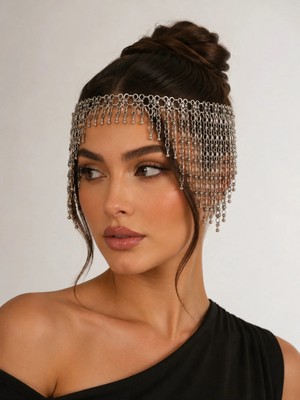 Allona Shop Bohem Zincir Saç Aksesuarı