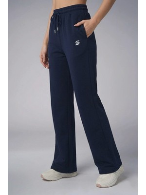 Sapeur Kadın Soft Touch Comfort Fit Bol Paça Spor & Günlük Fitness Yoga Pantolon
