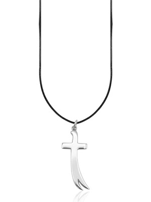 Oya Silver Gümüş Ali Zülfikarı Kolye Ucu 4.5x1.5cm [OYOT341]