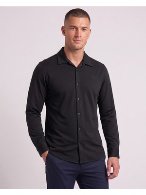 Cliento Pamuklu Keten Slim Fit Modern Erkek Gömlek