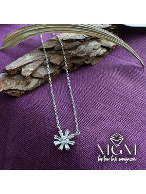 Hayat Store Zirkon Kolye - KL0010-B