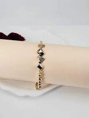 Hayat Store Zirkon Taşlı Pirinç  Bileklikler - KBL0188