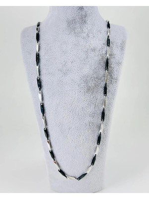 Hayat Store Rodyum Çelik Erkek Kolye 60 cm - EKL0025