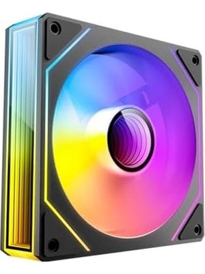 Antec Vision 120 Reverse Argb, 3X120MM Pwm Ters Fan, Mirror, 37.2 Cfm, Hydraulic Bearing, 4-Pin, Kasa Fanı 3'lü Paket