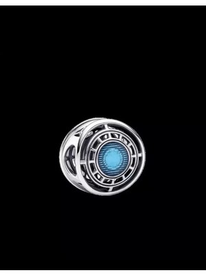 Lovecharm Marvel The Avengers Iron Man Arc Reactor 925 Ayar Gümüş Charm