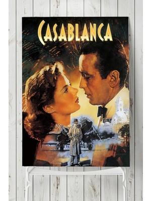(PSTER3435) Casablanca Film Afişi Poster (40X60CM)