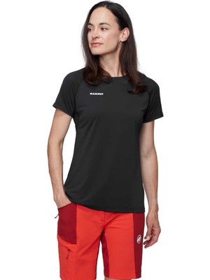 Mammut Ducan Fl Women Kadın Siyah Tişört