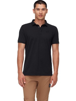 Mammut Logo Polo Men Erkek Siyah Polo Tişört