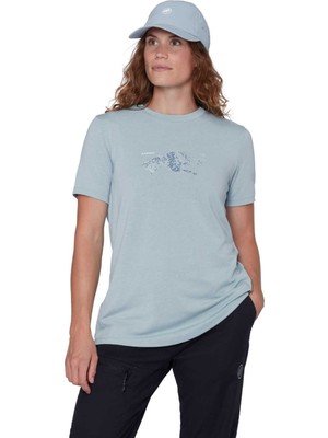 Mammut Mountain Women Fruendenhorn Kadın Mavi Tişört
