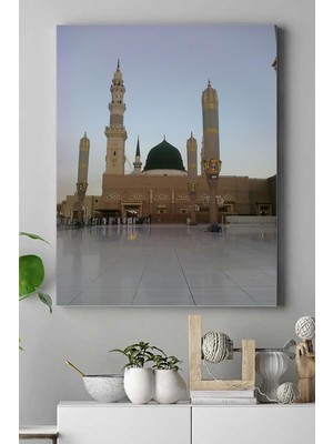 (PSTER16970) Medine Kutsal Mekan Kanvas Tablo 21 x 30