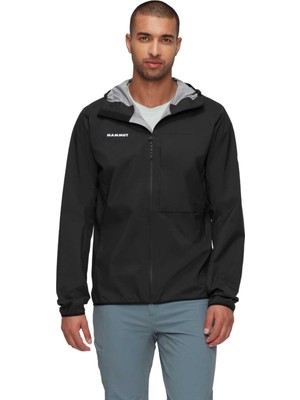 Mammut Ducan Light Hs Hooded Men Erkek Siyah Outdoor Ceketi