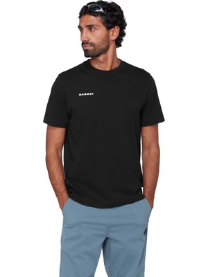 Mammut Base Men Mini Logo Erkek Siyah Tişört