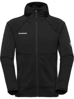 Mammut Taiss ml Hooded Men Erkek Siyah Fleece