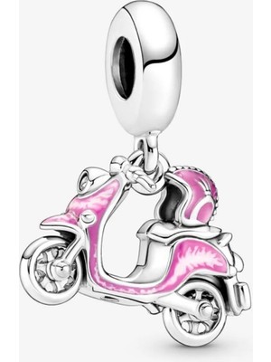 Lovecharm Pembe Scooter Sallantılı Charm