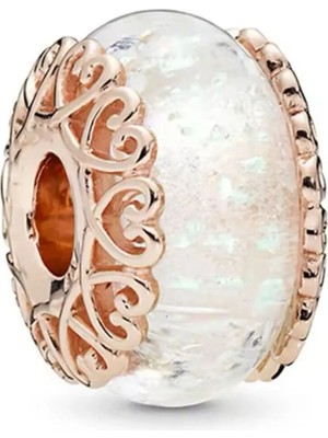 Lovecharm Yanardöner Murano Cam Charm S925