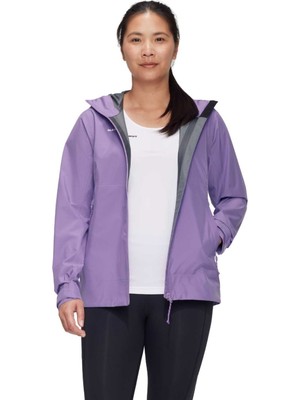 Mammut Alto Light Hs Hooded Women Kadın Mor Outdoor Ceketi