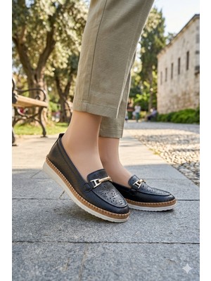 Ern Shoes Kadın Rahat Anatomik Içi Hakiki Deri Tam Ortopedik Ayakkabı