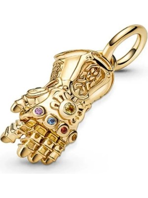 Lovecharm Marvel The Avengers Infinity Gauntlet Sallantılı Charm 925 Ayar Gümüş