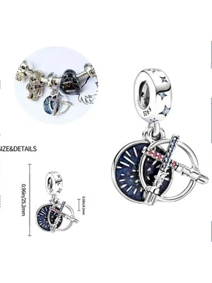 Lovecharm Star Wars Jedi Kılıcı 925 Ayar Gümüş Charm