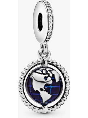 Lovecharm Dönen Dünya Sallantılı Charm S925 Gümüş