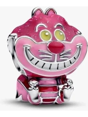 Lovecharm Disney Alice Harikalar Diyarında Cheshire Kedi Charm S925 Ayar